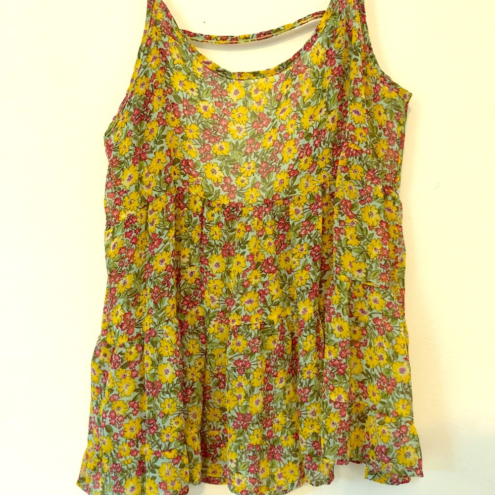 transparent summer tank